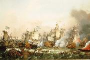 Ludolf Bakhuizen The Battle of Barfleur, 19 May 1692 china oil painting artist